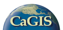 The logo of the Cartography and Geographic Information Society.