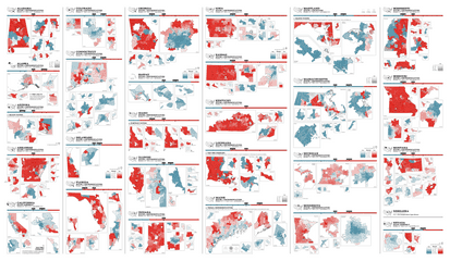 A map of every U.S. state legislature.