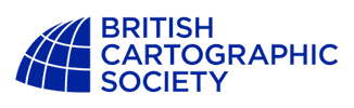 The logo of the British Cartographic Society.