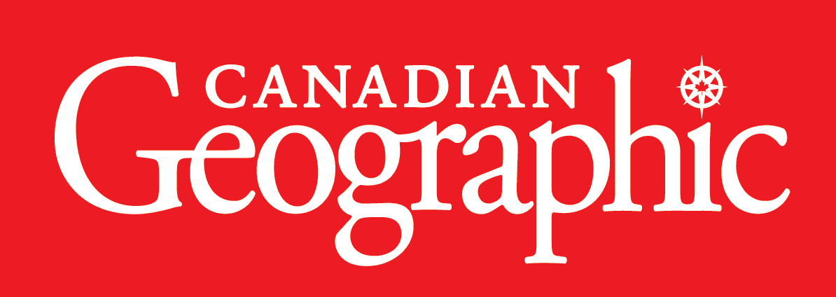 The logo of Canadian Geographic.